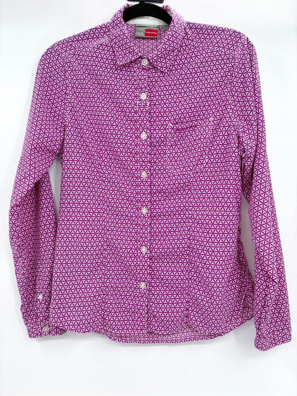 Craghoppers Women’s Long Sleeve Insect Shield Outdoor Hiking Camp Shirt Small 6